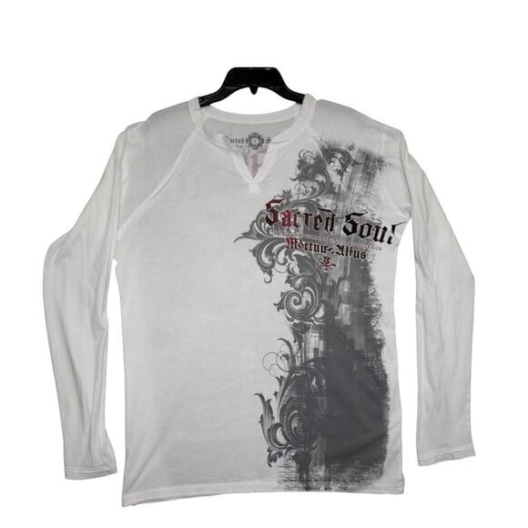 Sacred Soul Other - Sacred Soul Tattoo Graphic Long Sleeve – L – Made in USA